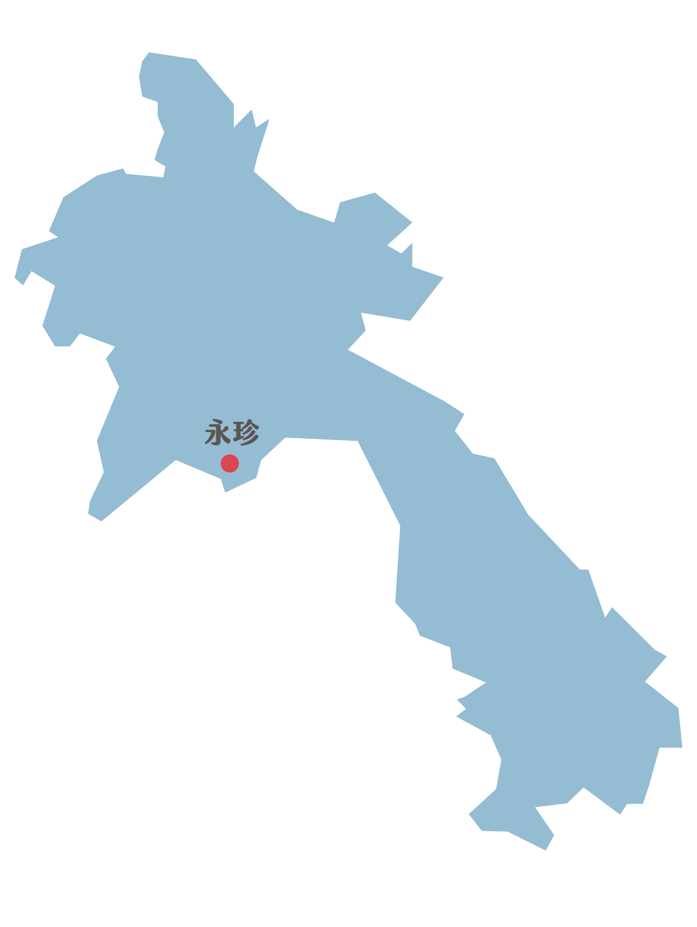 laos map