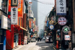 南韓街景
